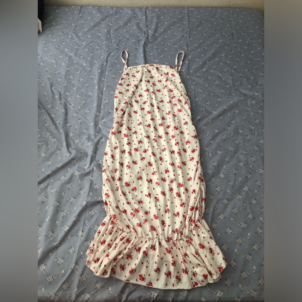 Floral Print Cami Bodycon Dress